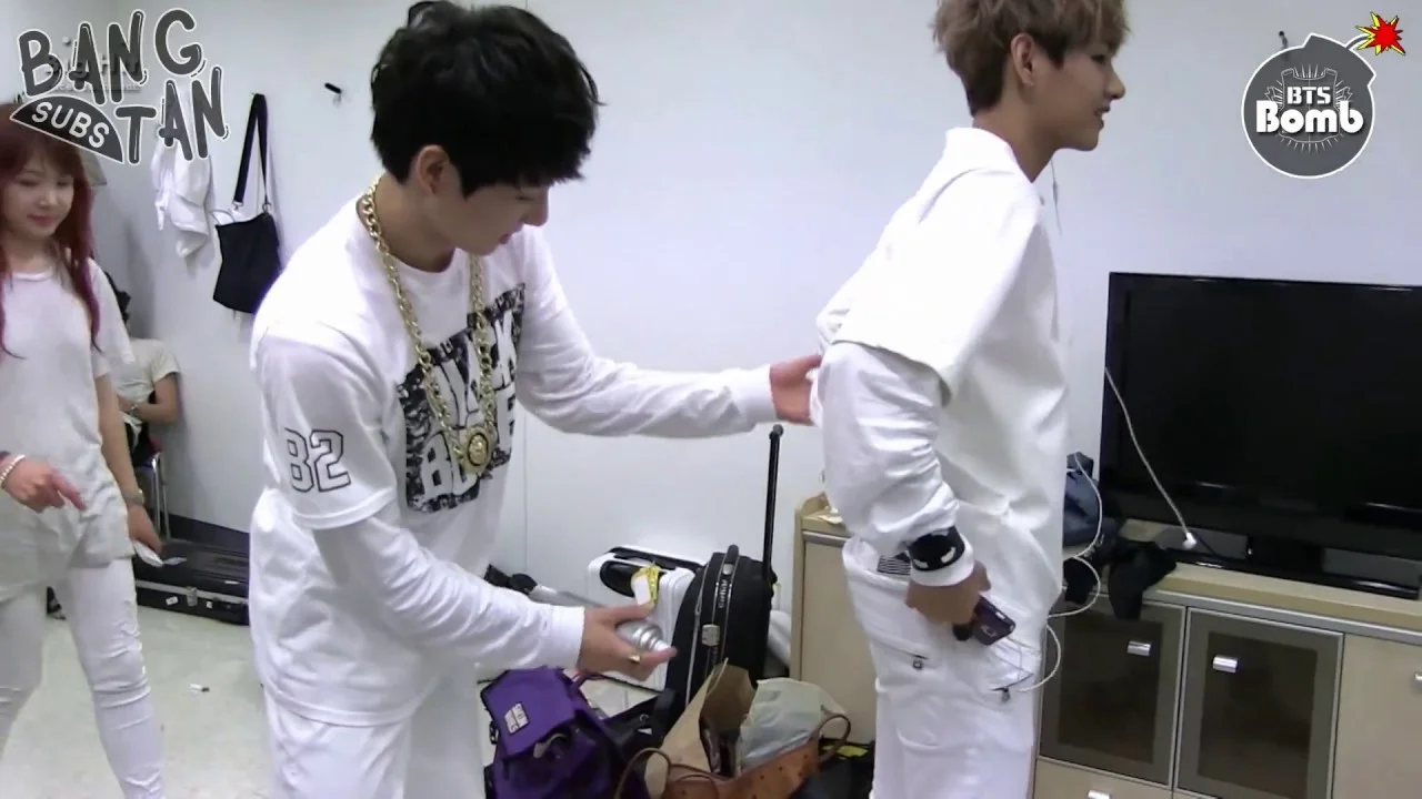 130708 [BANGTAN BOMB] Cool Spray