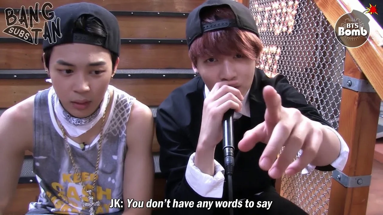 140713 [BANGTAN BOMB] 눈,코,입 (EYES, NOSE, LIPS) of Jung Kook (Feat.Jimin)