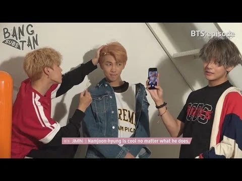 171004 [EPISODE] LOVE YOURSELF 承 ‘Her’ Jacket shooting sketch