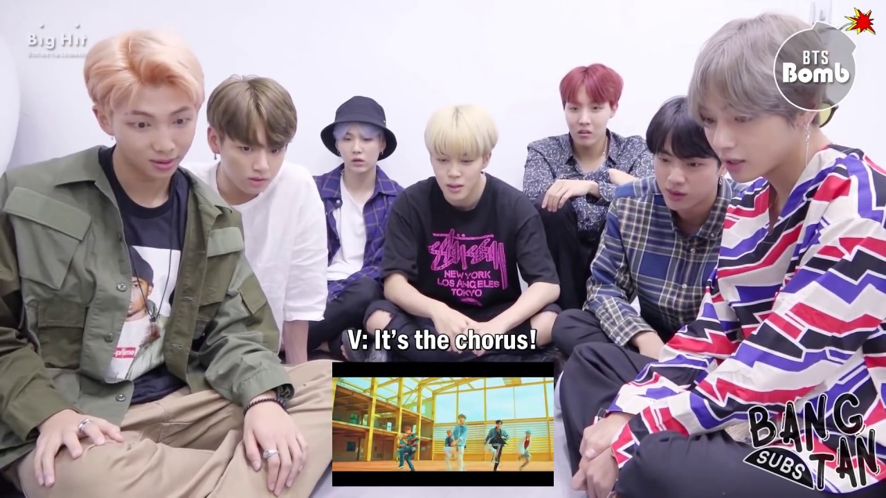 170920 [BANGTAN BOMB] BTS 'DNA' MV REAL reaction @6:00PM (170918)