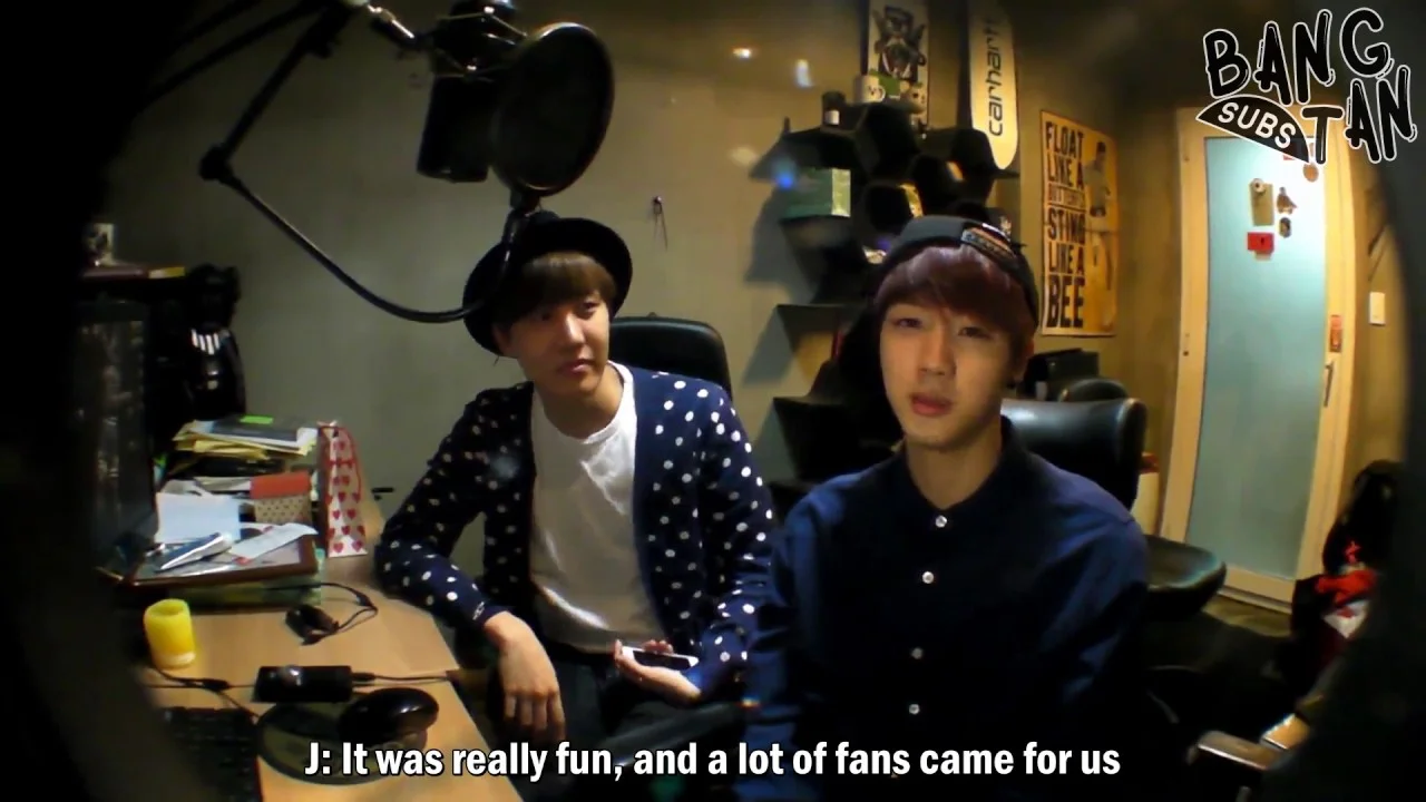 140404 Jin &amp; J-Hope's Log