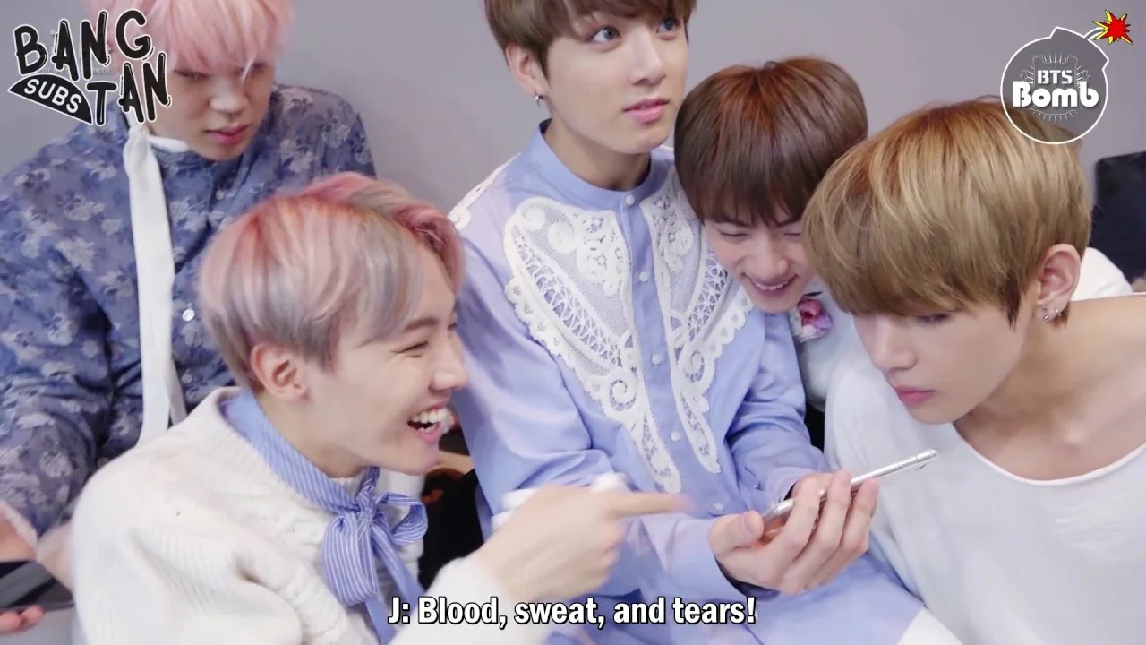 170515 [BANGTAN BOMB] Monitoring time after 봄날 (Spring Day) stage @ Show! Music Core