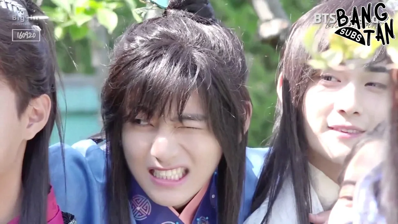 170325 [EPISODE] This is Hansung of 'Hwarang' (a.k.a. BTS V ^ㅁ^)