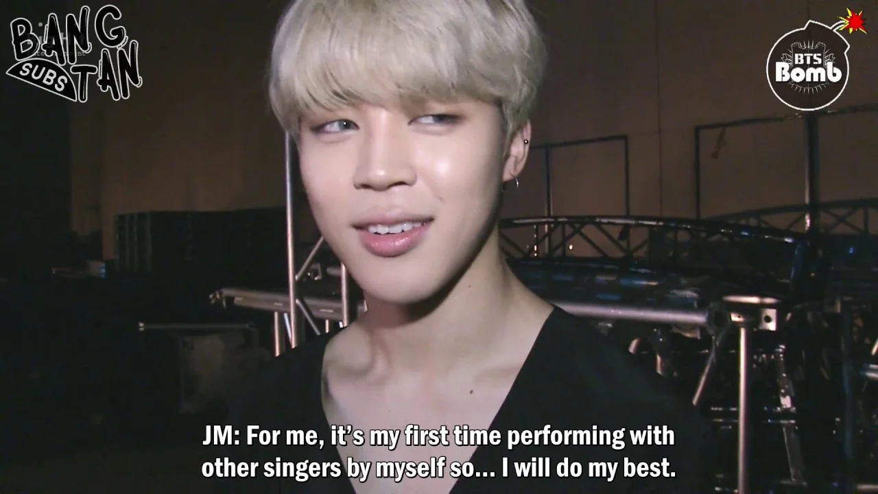 170127 [BANGTAN BOMB] Jimin Opening show stage @SBS Music Awards Festival 2016
