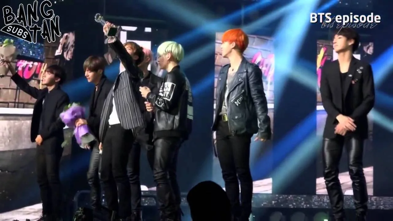 151211 [EPISODE] BTS won 1st place at Music Bank with 'RUN'
