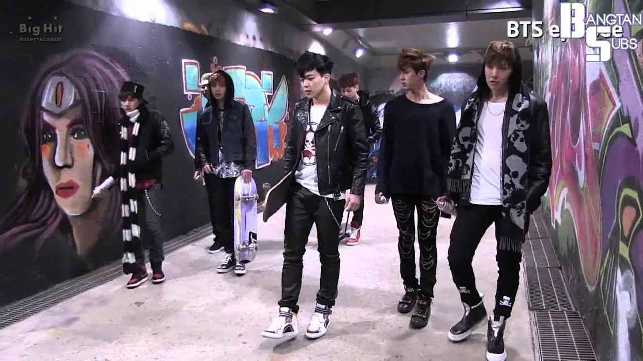 140214 [EPISODE] 'Skool Luv Affair' Jacket Photo shooting Sketch