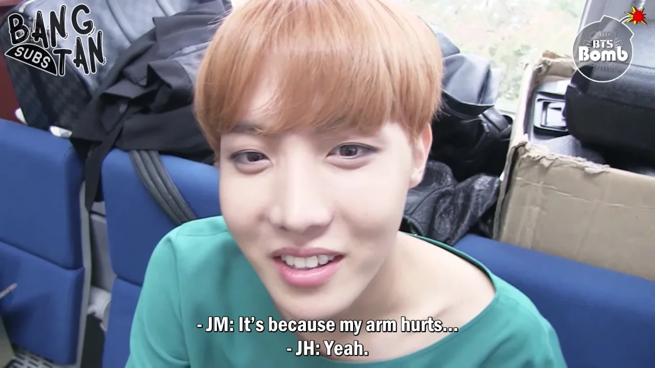 161102 [BANGTAN BOMB] Jimin's selfie cam – interview time with BTS