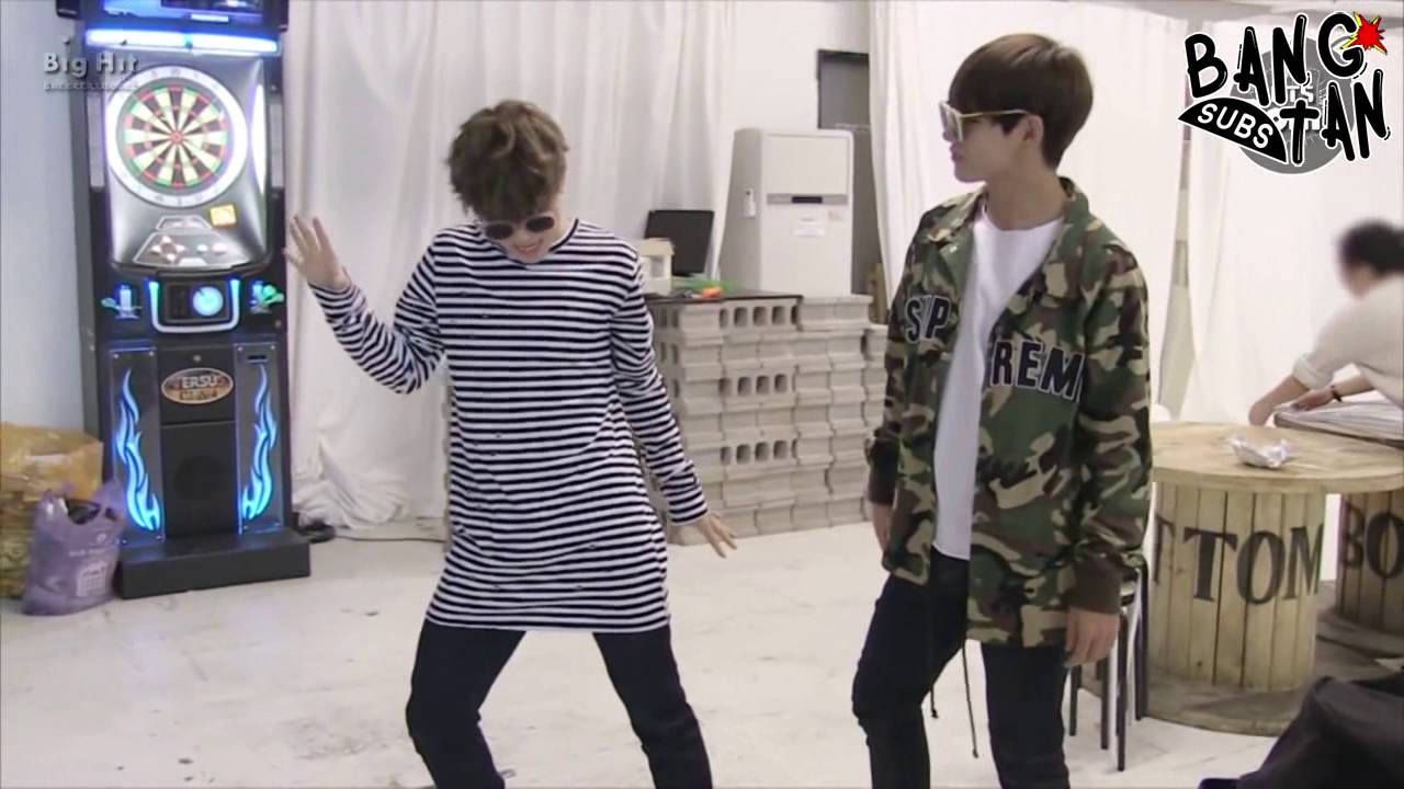 160913 [BANGTAN BOMB] Free dance time with JIMIN&amp;V