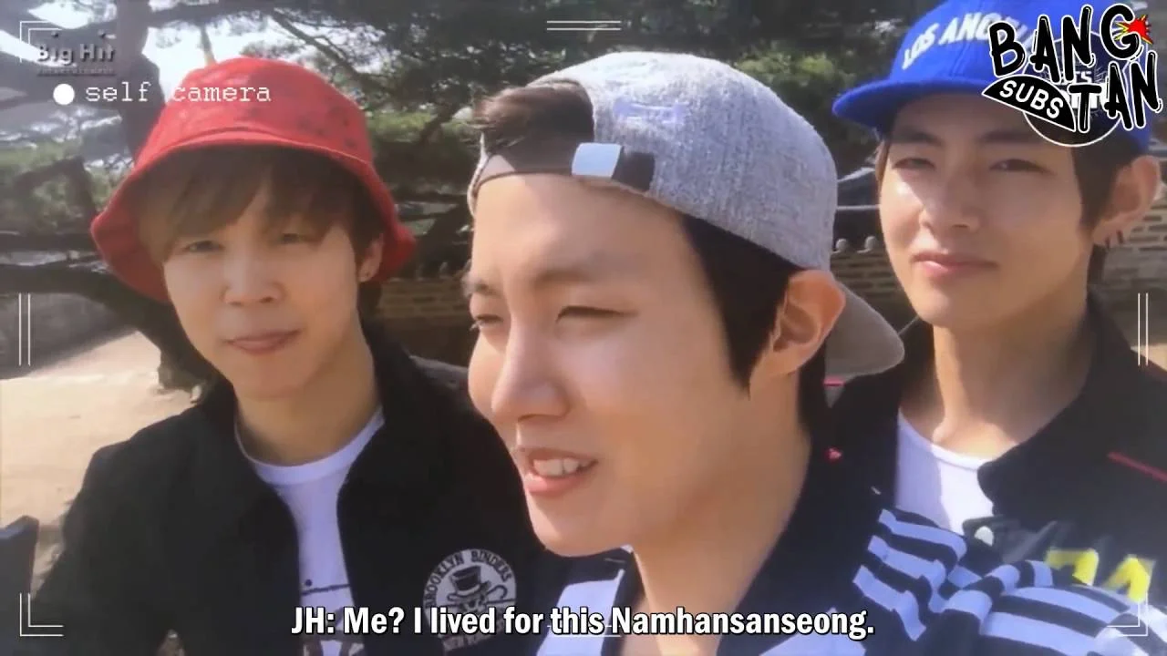 150412 [BTS in NAVER STAR CAST] BANGTAN BOMB Trip to Namhansanseong! Summit Self-Cam