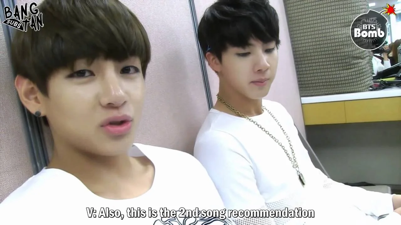 140924 [BANGTAN BOMB] Recommended the songs (VJ cam w/ JK)