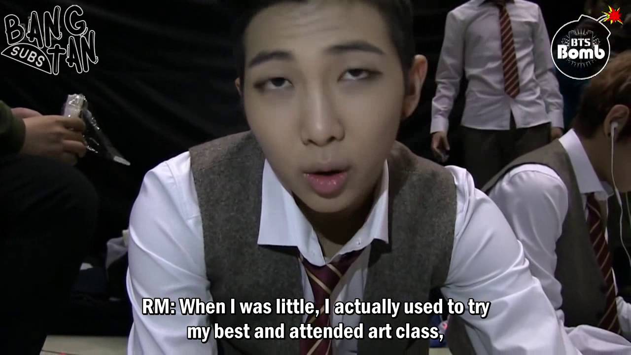 140128 [BANGTAN BOMB] Drawing their 2014!