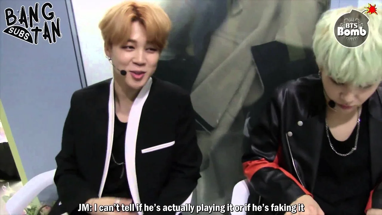 160129 [BANGTAN BOMB] Jimin drawing a piano for SUGA