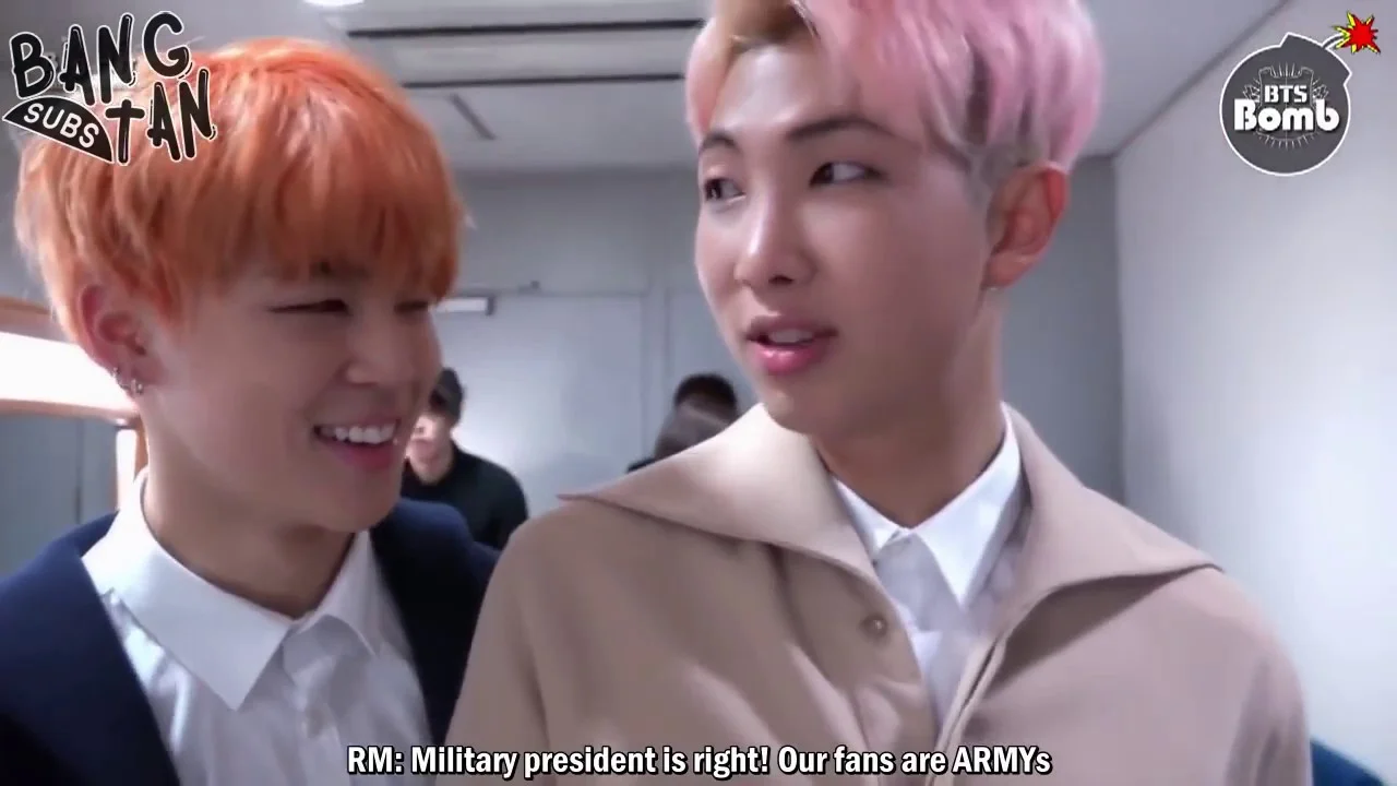 151211 [BANGTAN BOMB] Inkigayo Special MC debut Rap Monster