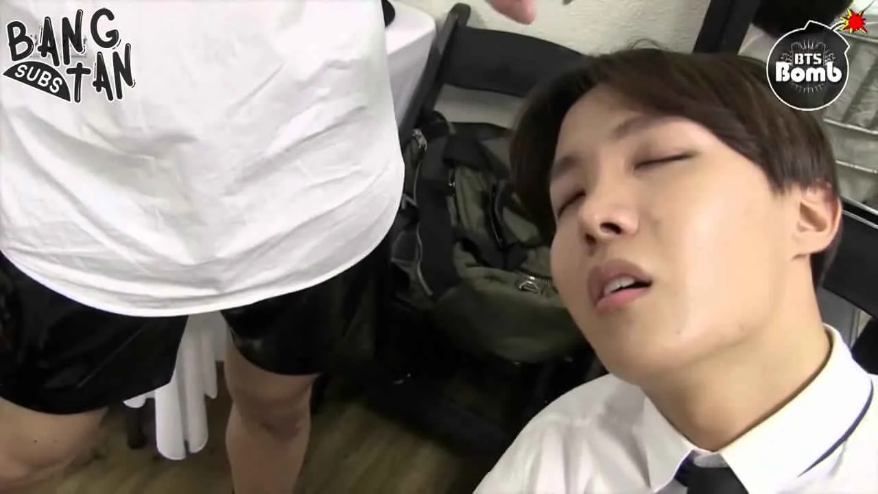 151230 [BANGTAN BOMB] sleepy j-hope