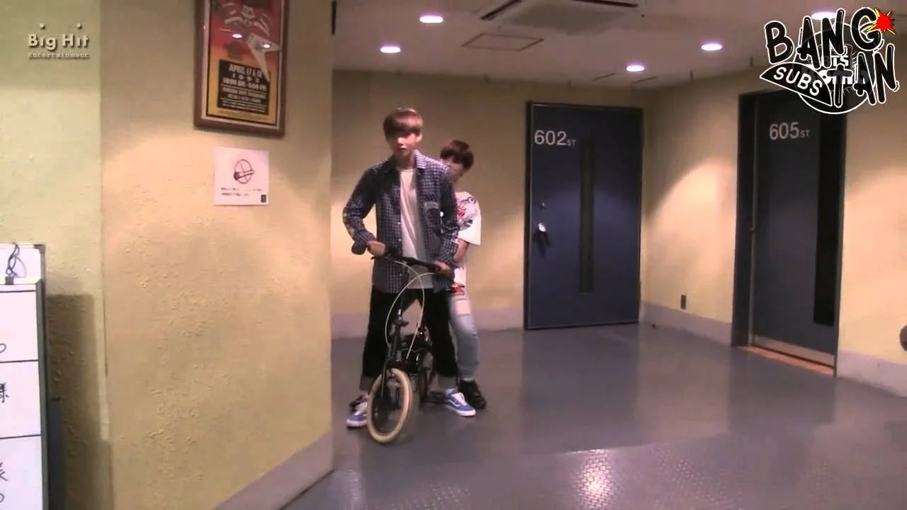 150821 [BANGTAN BOMB] Bike Rider