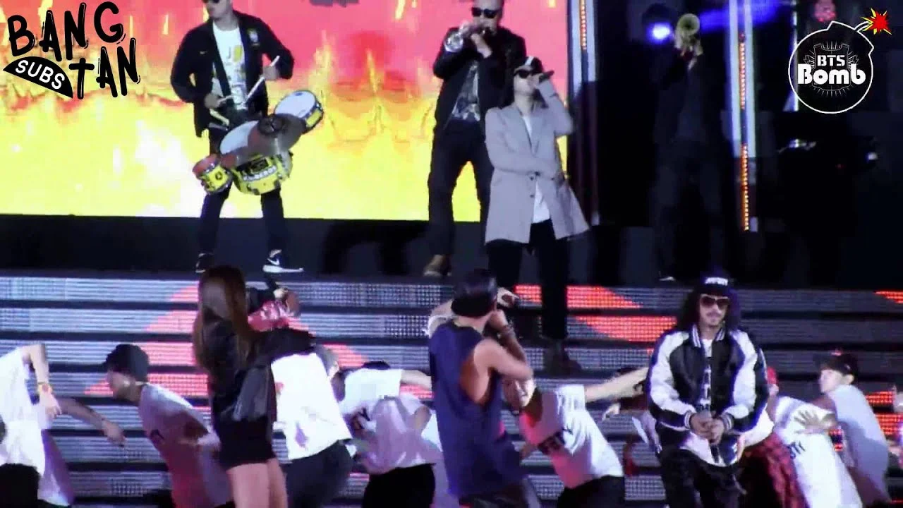 150708 [BANGTAN BOMB] SUGA&amp;Rap Monster's special Collaboration stage @Dream Concert