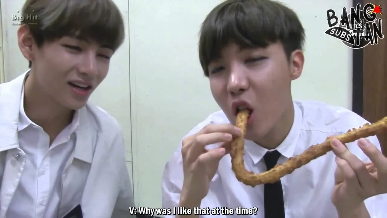150720 [BANGTAN BOMB] omg j-hope world aegyo king (with V)