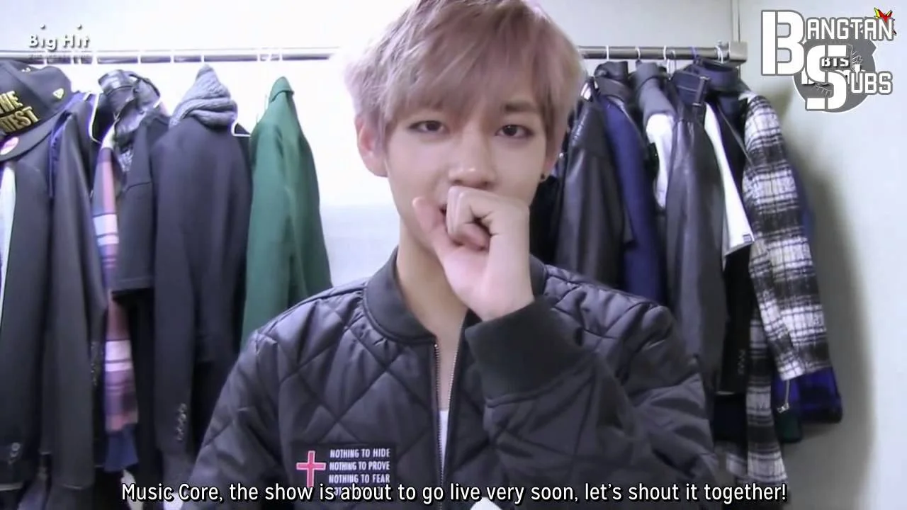 150107 [BANGTAN BOMB] Practicing for Music Core - "Special MC"