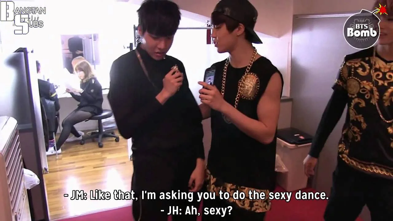 131212 [BANGTAN BOMB] Jimin's sexy dance One-point lesson
