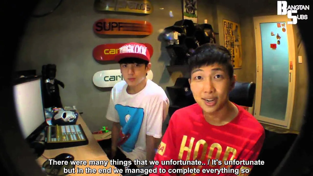 130907 Rap Monster &amp; Jungkook's Log