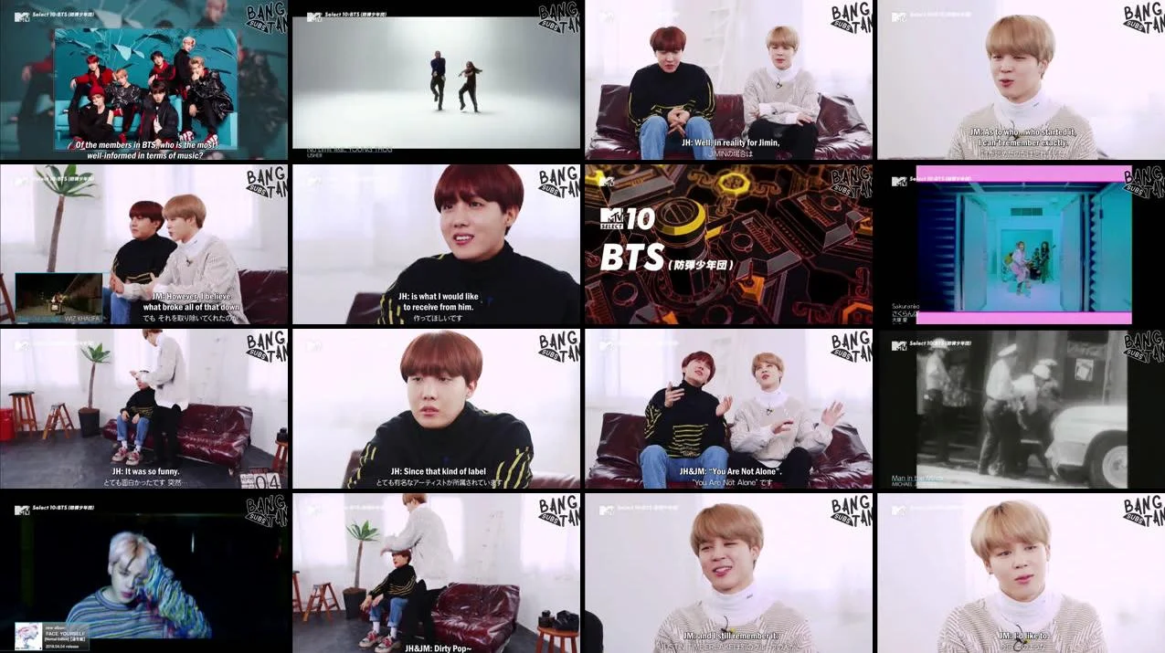 180403 MTV Select 10: J-Hope &amp; Jimin