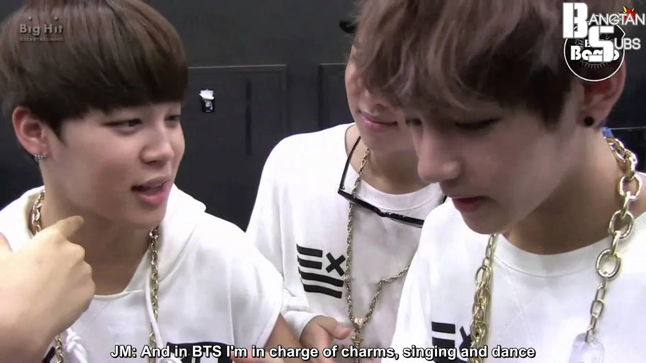 131028 [BANGTAN BOMB] Rapper Jimin &amp; V and Rap monster!