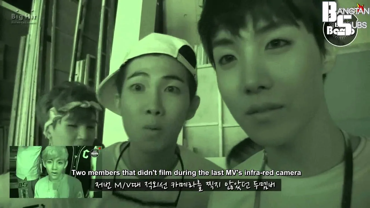 131024 [BANGTAN BOMB] Curious Cute Rap Monster &amp; J Hope