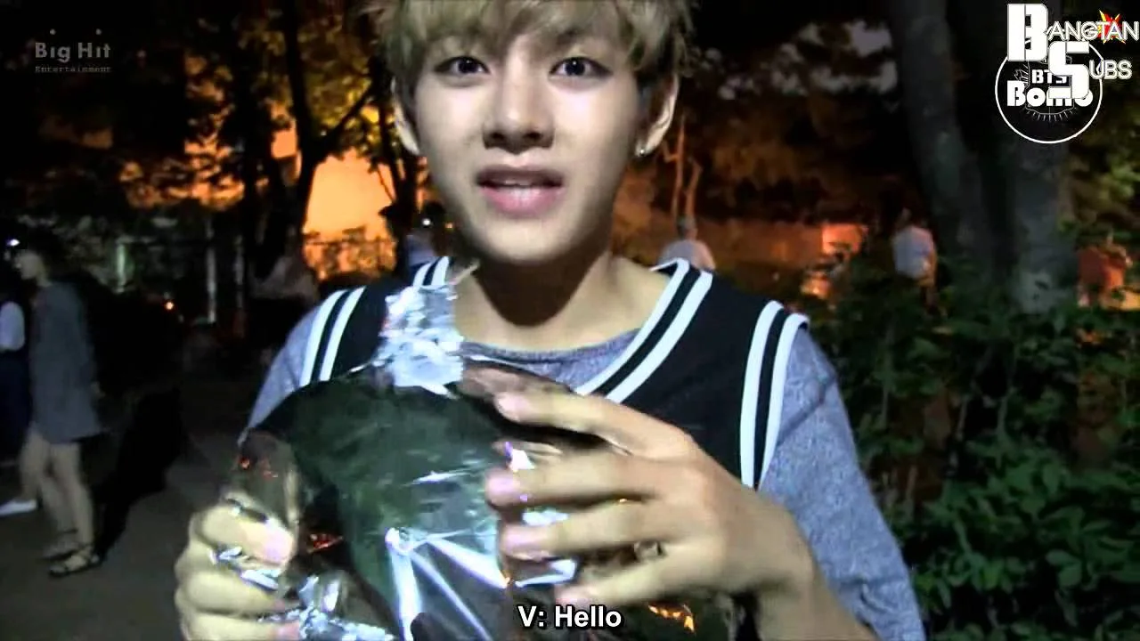 130814 [BANGTAN BOMB] BTS with helium filled balloon