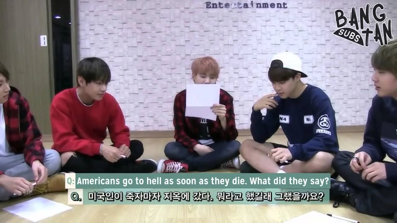 150430 Bangtan Quiz Show - RapMon proves why he is the Brain Monster