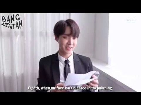 180613 [2018 FESTA] 'Small but Definite Happiness List' - j-hope