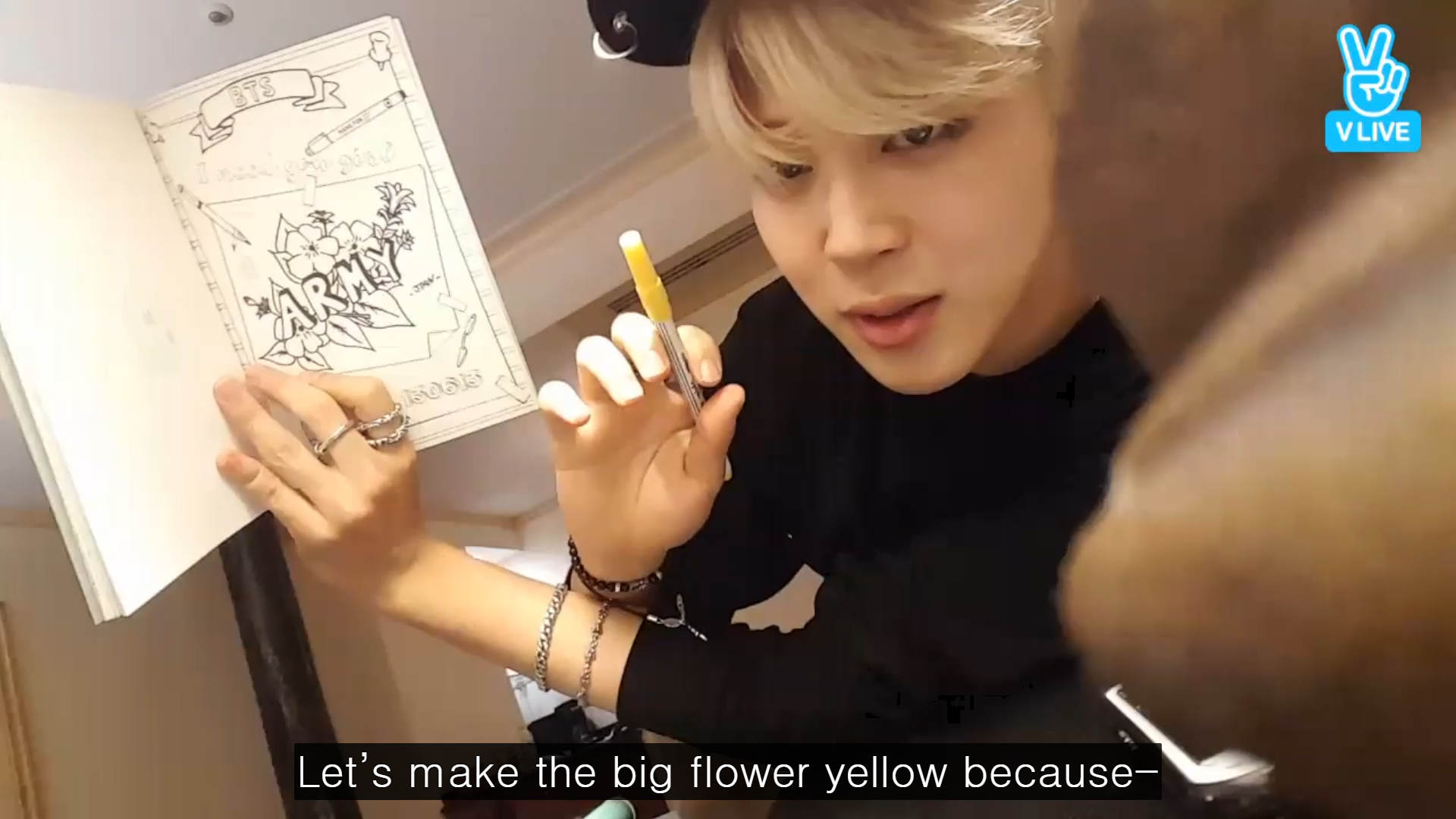 161126 BTS Live : Jimin's Colouring Book 🎨