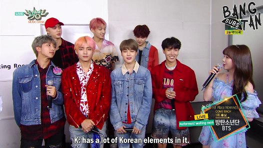 180831 Music Bank - Waiting Room Interview