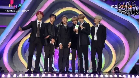 171202 Melon Music Awards - BTS' 'DNA' Wins Best Music Video