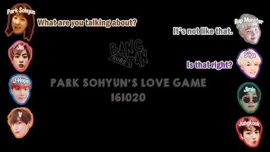161020 Park Sohyun’s Love Game