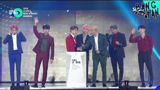 180830 Soribada Best K-Music Awards - BTS Wins Bonsang