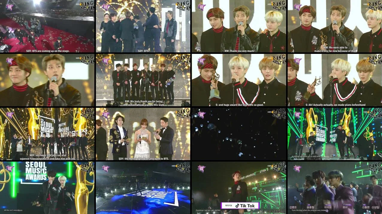 180125 Seoul Music Awards - Daesang + Encore