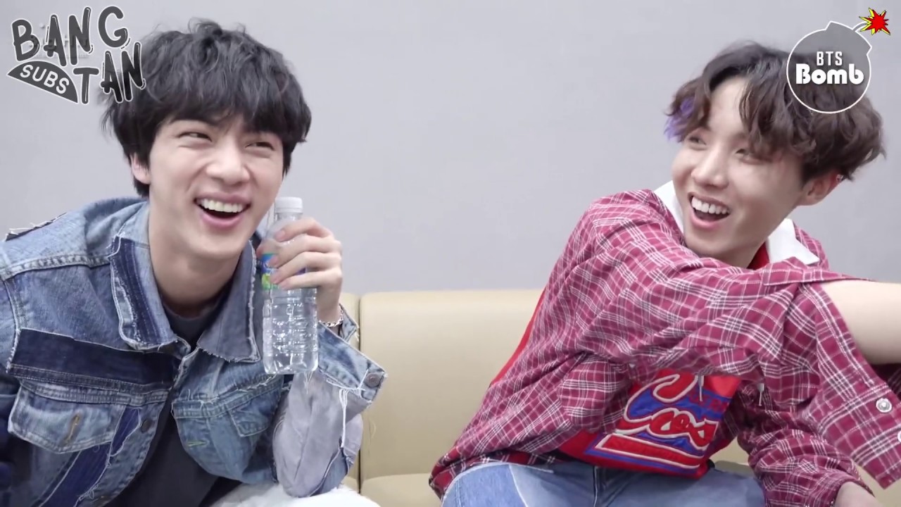 181211 [BANGTAN BOMB] Jin &amp; j-hope Play with Earrings