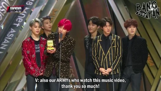 181214 MAMA in Hong Kong - 'IDOL' Wins TikTok Best Music Video