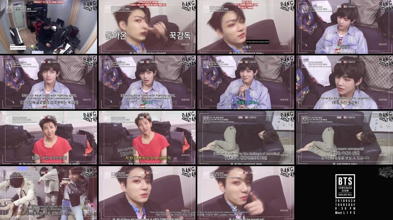 180519 BTS COMEBACK SHOW - HIGHLIGHT REEL [Preview] Return of PD Kkuk! Comeback Show Special Teaser filmed and edited by Director Kkuk! EP.0