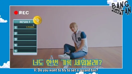 180704 SMART X BTS [Try to Set a Record] Any Record Festival - V Version