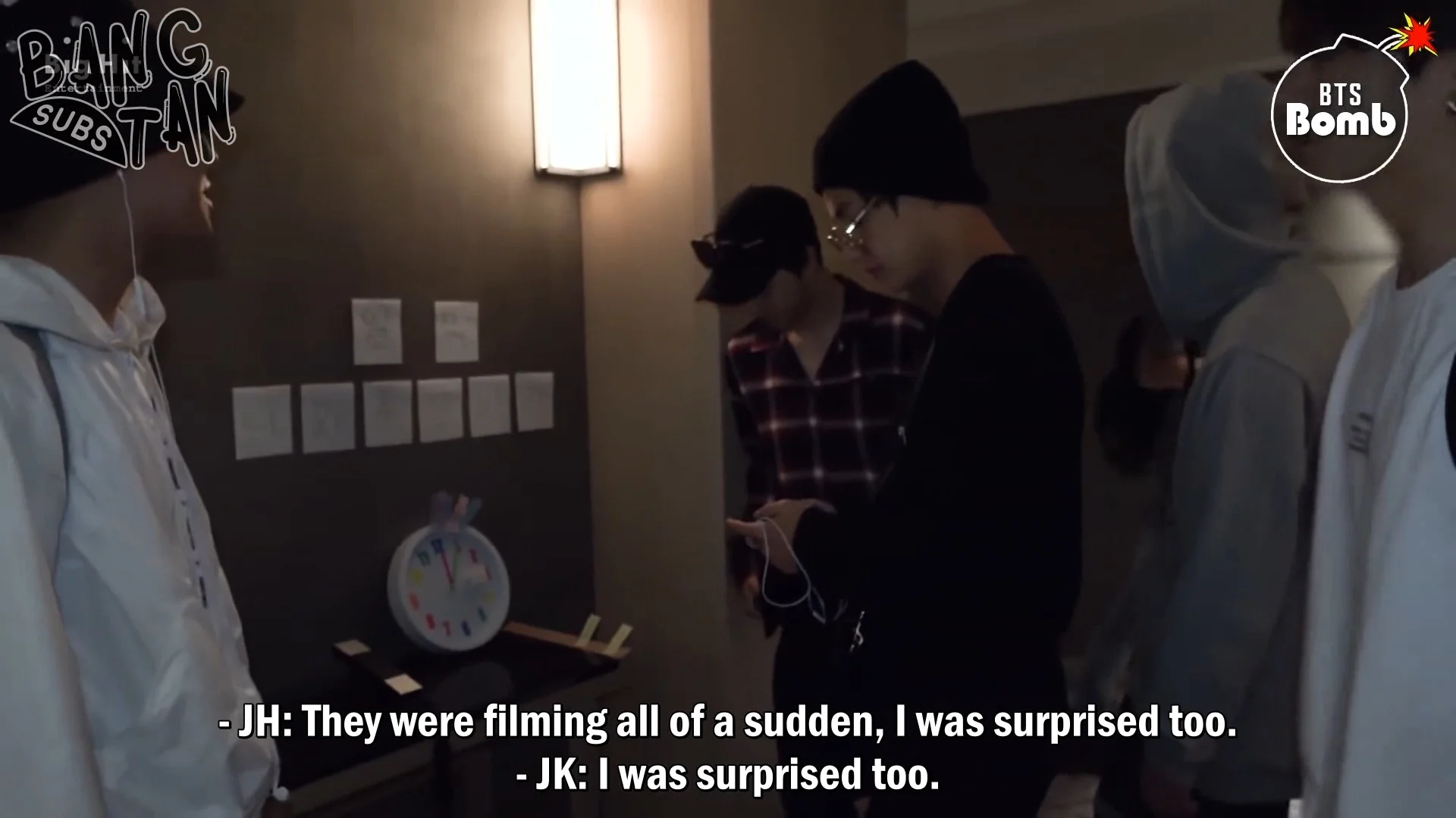 181226 [BANGTAN BOMB] Surprise camera! Please come out early