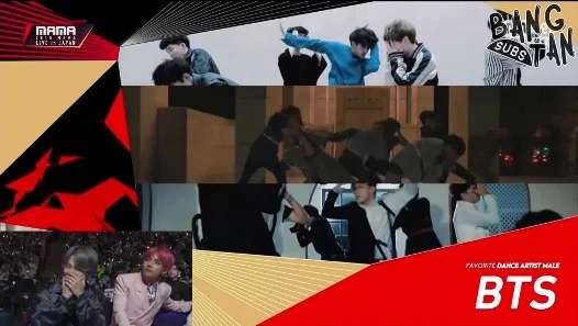 181212 MAMA in Japan - Favorite Dance Artist Male