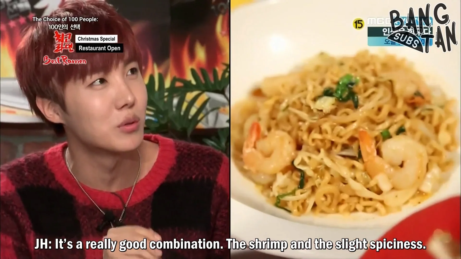 141222 The Choice of 100 People-Best Ramen - J-Hope Cuts