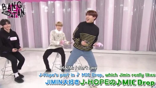 180321 'R no Housoku' ('R's Law') Unreleased Footage from 180305 Broadcast - J-Hope &amp; Jimin