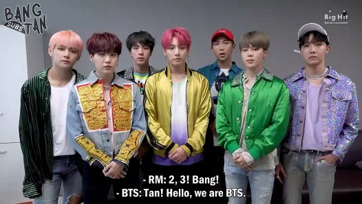 180930 BTS' SKY PerfecTV! Greeting