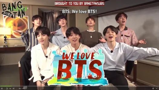 180620 "We Love BTS" PR Video on Hulu Japan