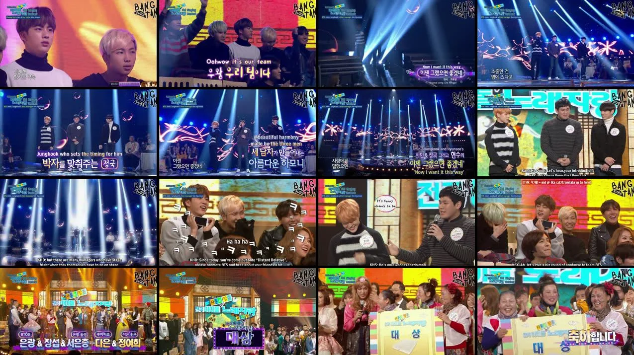 160208 Nationwide Idol Singing Contest ‘Distant Relative’