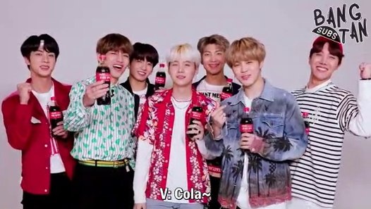 180524 Coca-Cola - The 2nd Video Letter that Coca-Cola prepared is BTS' reply to Park Bogum♥