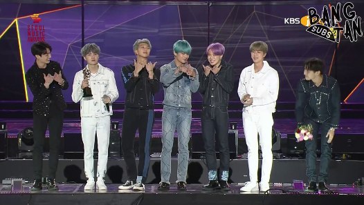 190115 Seoul Music Awards - BTS' Love Yourself 轉 'Tear' Wins Best Album Award