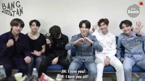 181205 [BANGTAN BOMB] Last day of 'FAKE LOVE' stage @ Ingigayo
